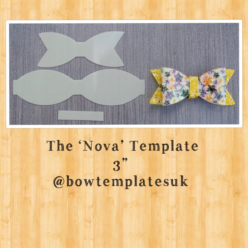 Bow Template Bow Stencils Plastic Bow Template Bow Template Etsy UK