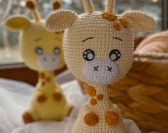Giraffe crochet toy pattern | amigurumi tutorial | how to make | diy