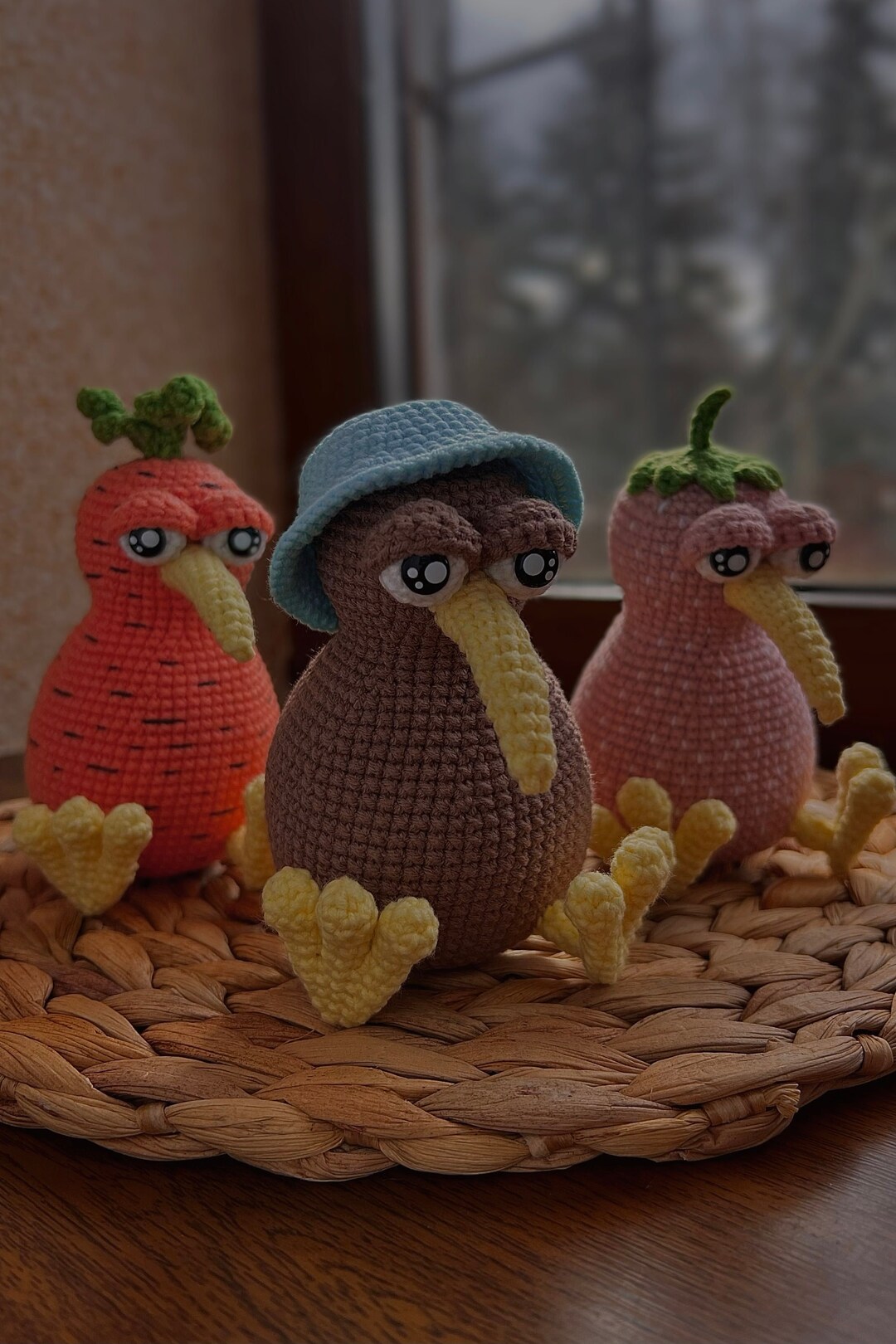 Iwi Bird Pattern Kiwi the Bird Crochet Pattern Amigurumi Tutorial - Etsy