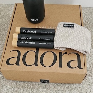 Adora Home Refillable Cleaning Starter Kit | Signature Collection | Lyxig ekologisk rengöringsgåva