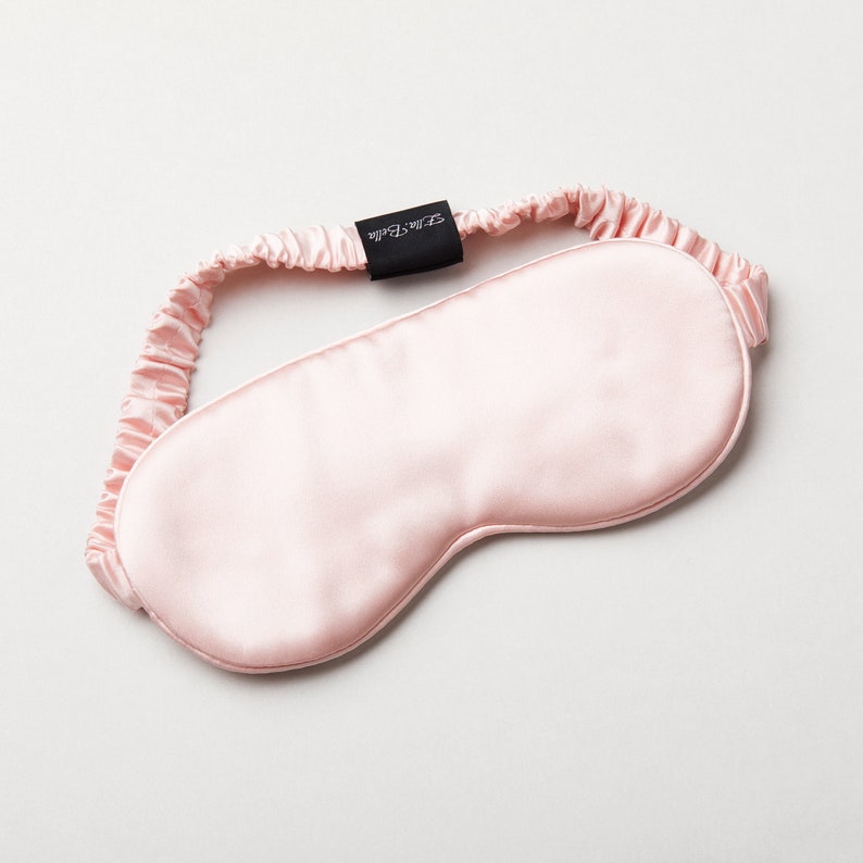 Pink Silk Pillowcase Eye Mask Set/anti Ageing & Anti Etsy