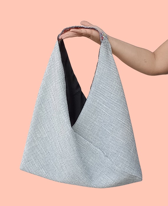 Origami Bag Triangle bag Everyday bag Japaneze bag | Etsy