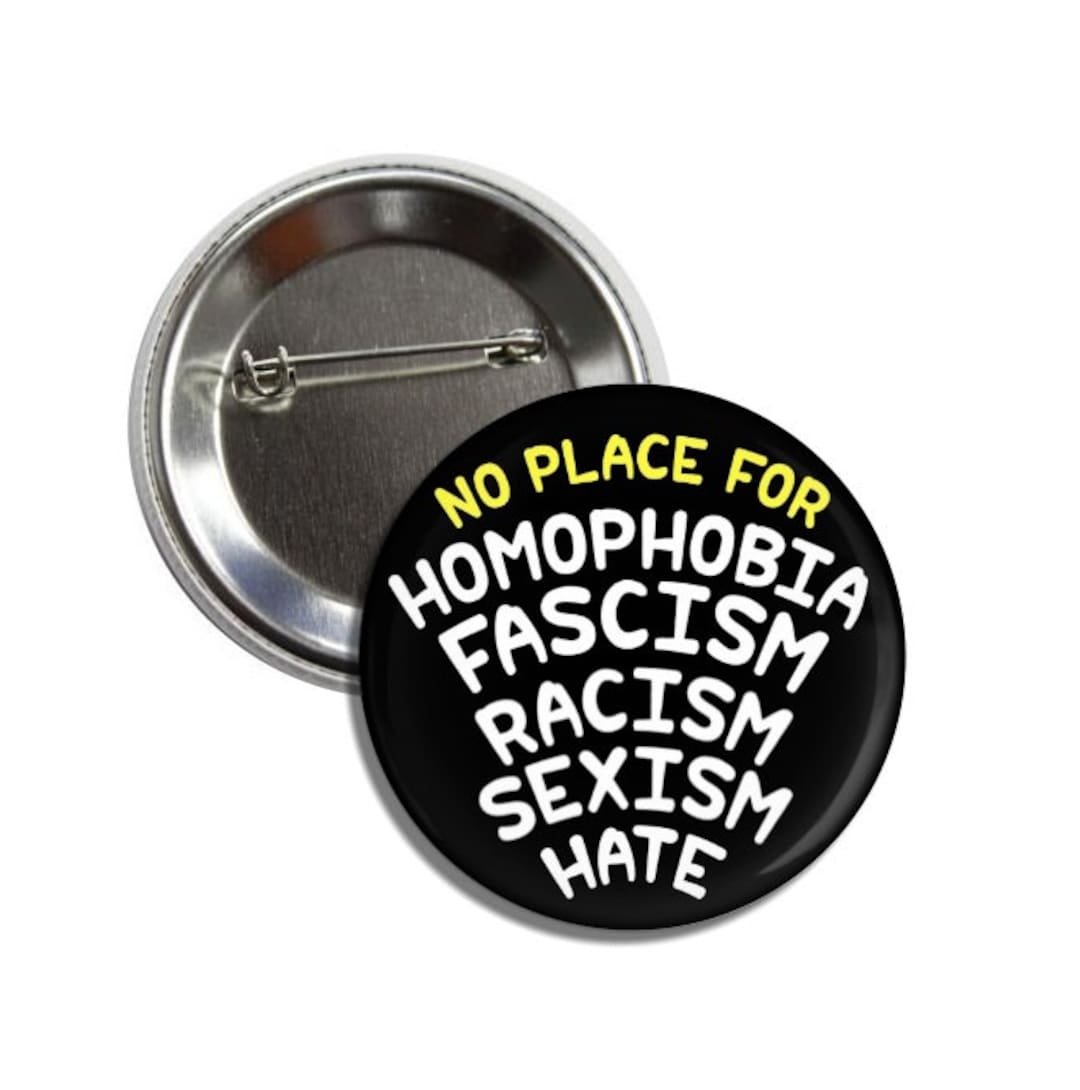 No Place For Hate Hoodie - Anti Rassismus Pullover Mit Statement Aufdruck