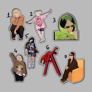 Billie Eilish Stickers