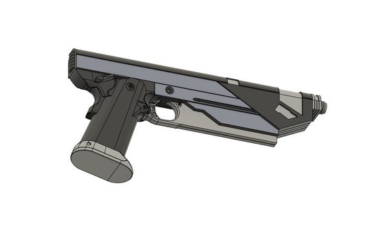 The Mandalorian Night Owls Bo Katan Blaster Westar 35 Stl Etsy