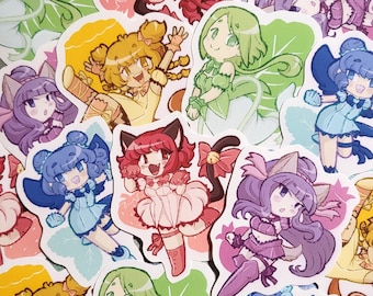 Mew Mew Vinyl Sticker Set