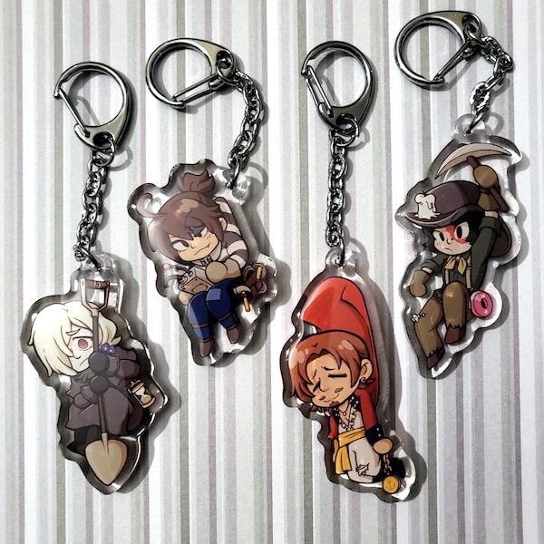 Identity V Acrylic Charms - Prisoner Prospector Grave Digger First Officer