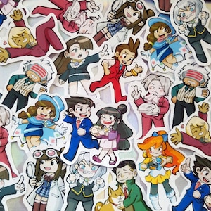 Courtroom Aces Vinyl Sticker Sets