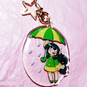 Rainy Day Froppy Acrylic Charm