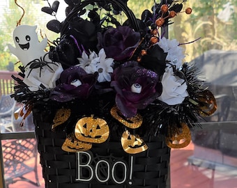 Halloween Hanging Basket