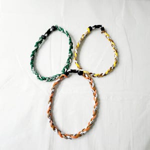Baseball Basketball All Sports 18" Rope Tornado Necklace (New Colors!) with Customized Number 9 New Color Combinations to Choose