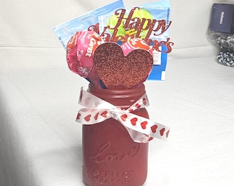 Valentine Gift Candy in Love Jar