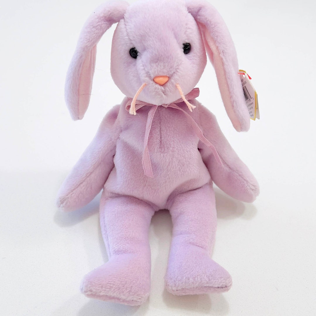 Ty Floppity Bunny Rabbit 1996 Original Beanie Baby Collection Stuffed ...
