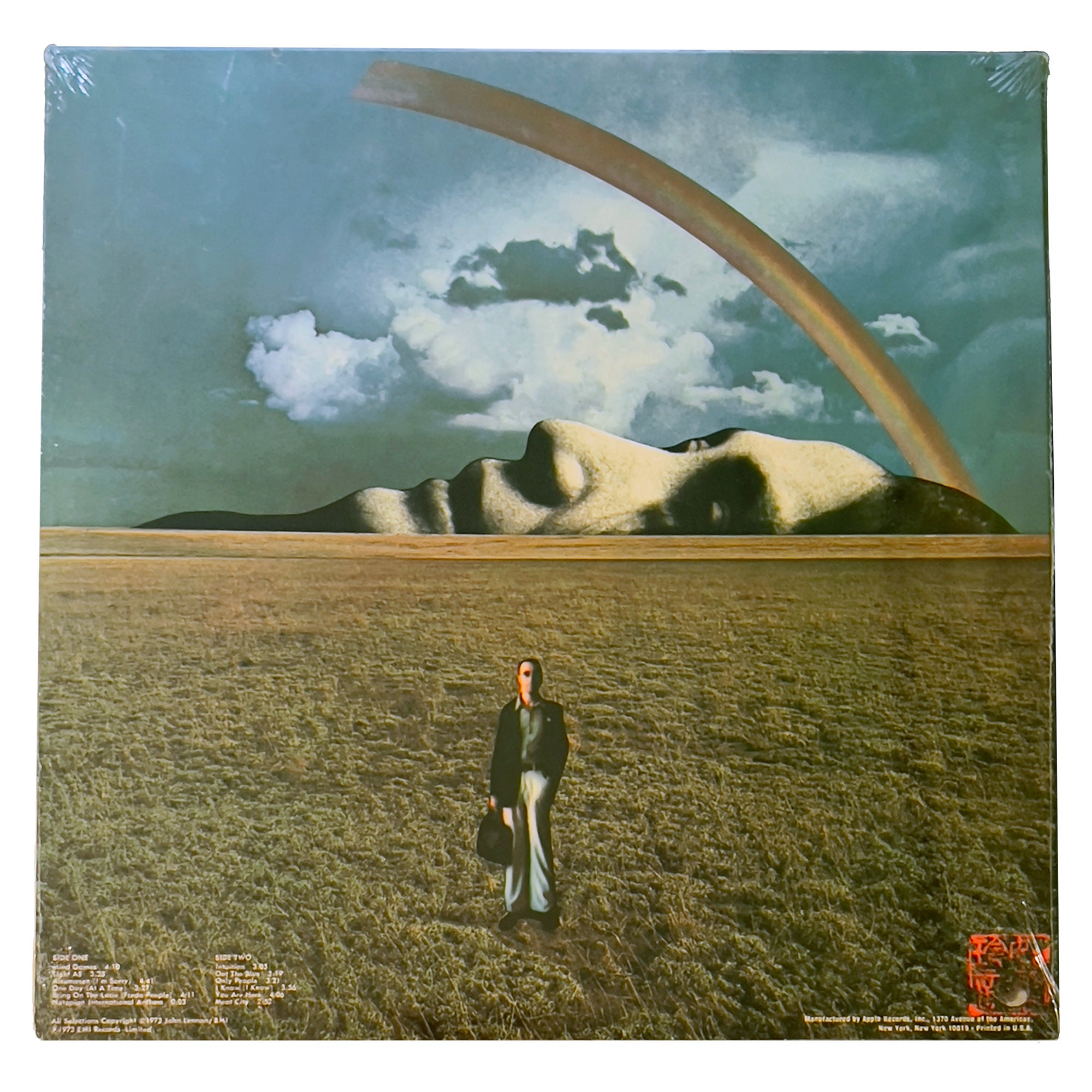 1973 John Lennon Mind Games Vinyl LP Factory Sealed Apple Records Original Recording Classic Rock 1970s Collectible Record Albums Etsy