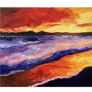 Sunset 1 Oil Painting