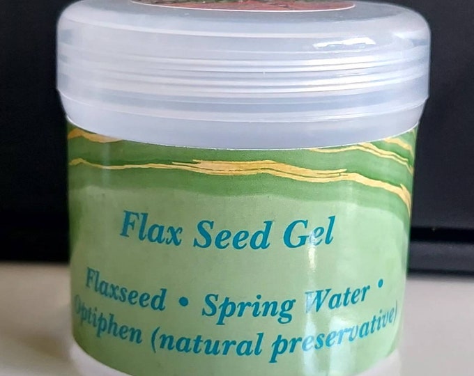 Flaxseed Gel 3.4oz Etsy
