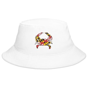 Maryland Crab Bucket Hat