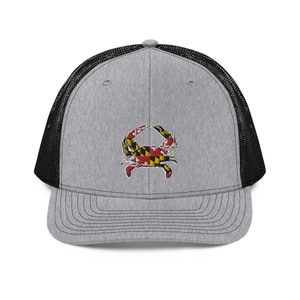 Maryland Flag Crab Mesh Cap
