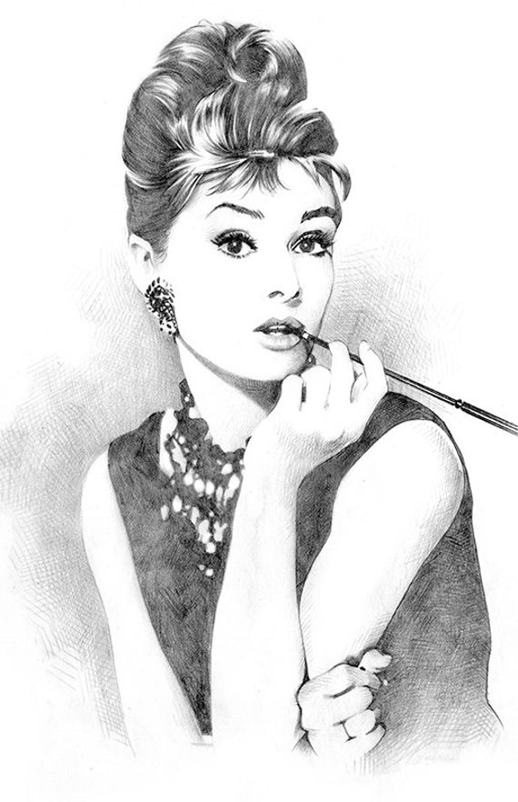 Audrey Hepburn 11 X 17