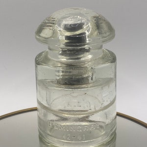 1941 CLEAR HEMINGRAY 42-41 C.S.A Glass Insulator