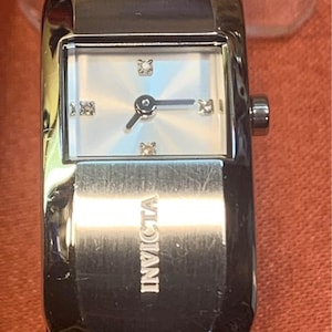 Gorgeous Invicta Ladies Real Diamonds Quartz Dial Diamond Markers Watch 2398 Excellent Condition