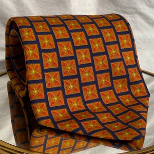 Paul Fredrick Italian Silk Hand Tailored Tie Made In U.S.A.