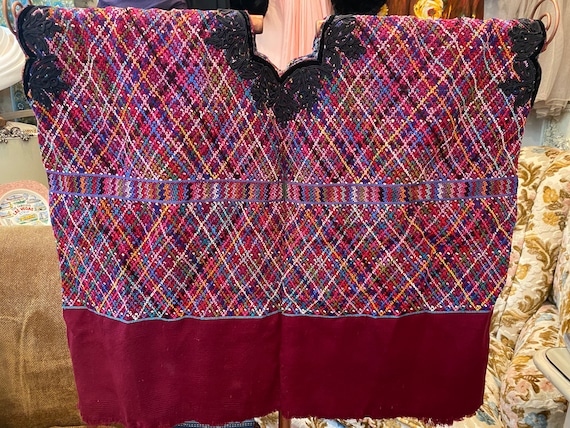 Vintage HUIPIL Handmade Guatemala Textile - image 2