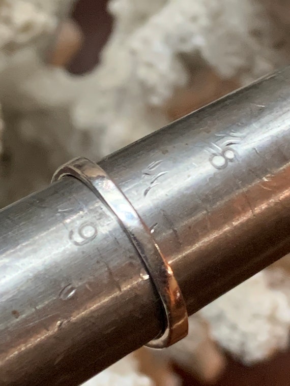 Vintage 925 Silver Statement Ring: Solitaire Gems… - image 5