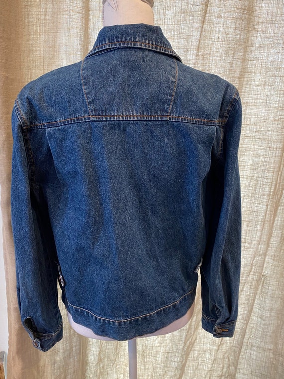 Vintage BILL BLASS Denim Jacket Size Small - image 5