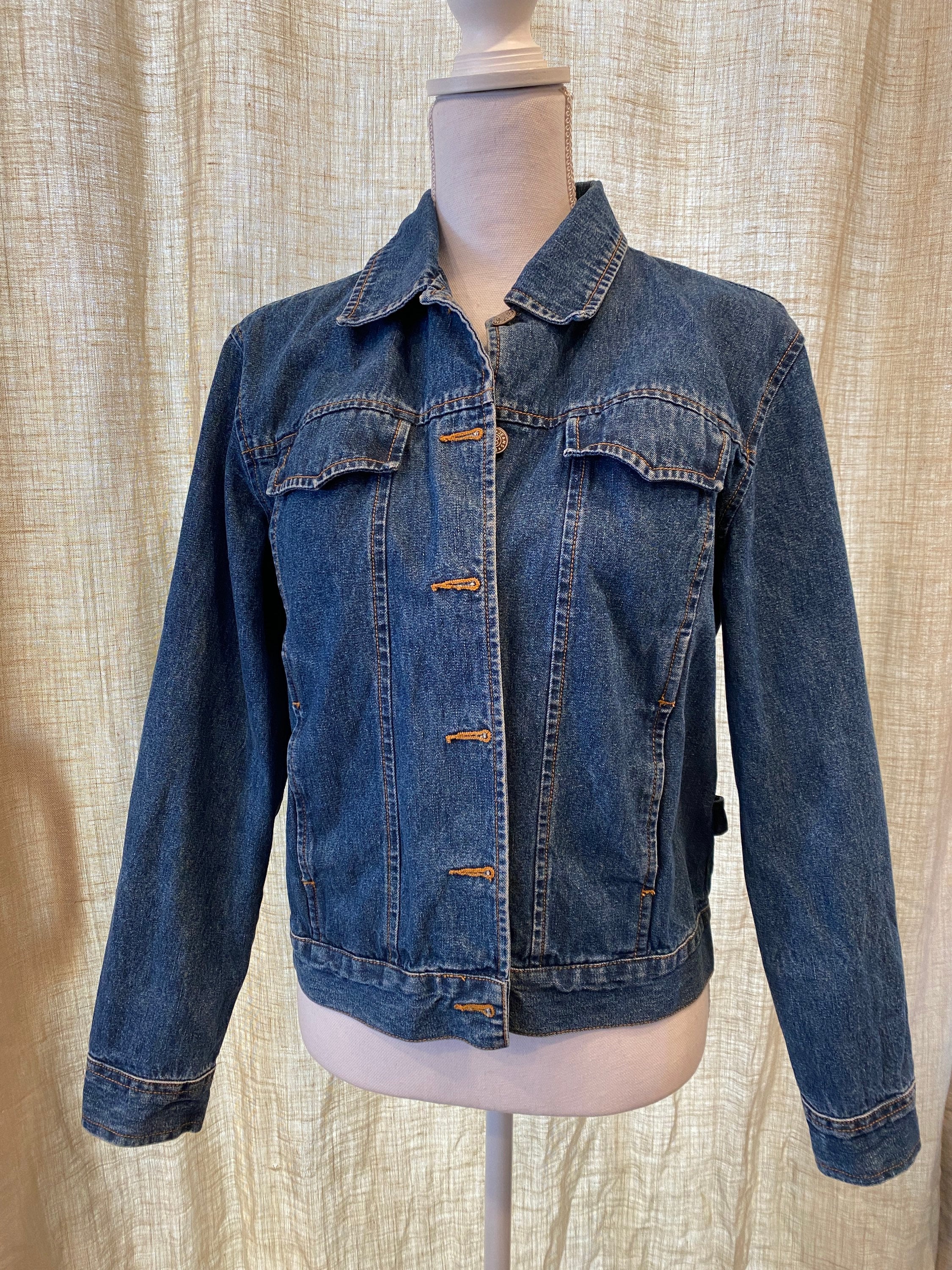 Vintage BILL BLASS Denim Jacket Size 