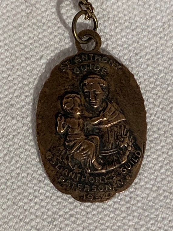 Beautiful Religious Vintage Large Catholic Medal … - image 6