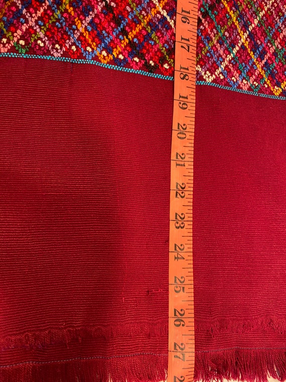 Vintage HUIPIL Handmade Guatemala Textile - image 8