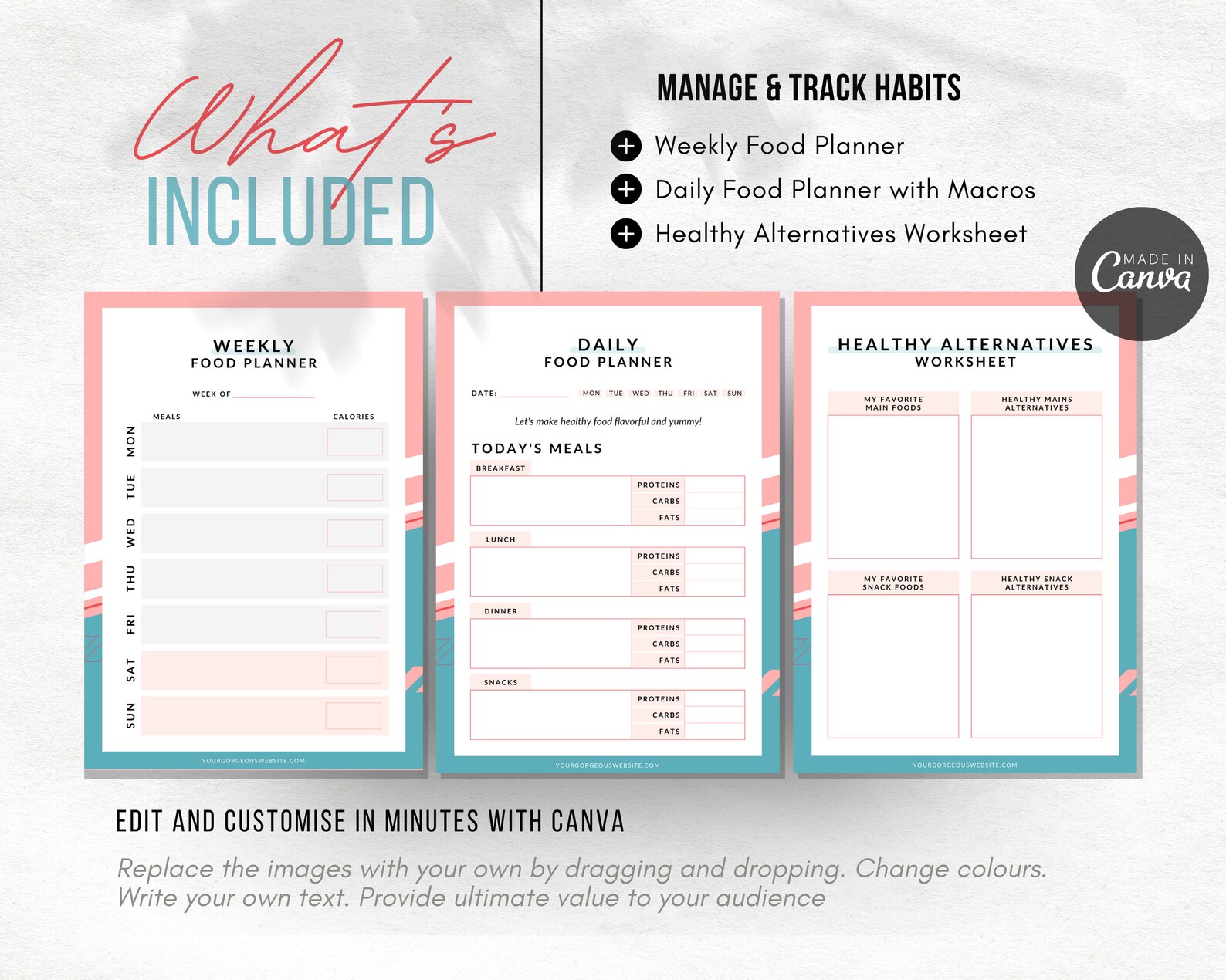 fitness-planner-canva-template-workout-planner-health-and-etsy