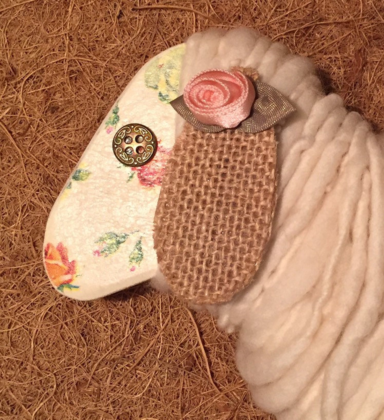 Handmade Babydoll Sheep with Natural Babydoll Wool Etsy