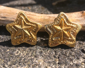 Jacky de G vintage star resin ear clips