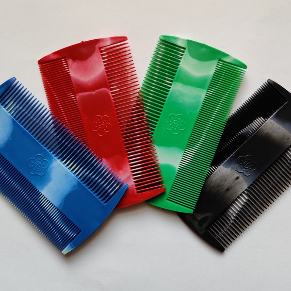 Double Hair Comb Etsy