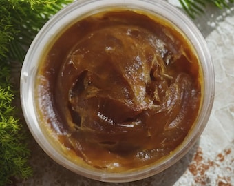 Moroccan Black Soap Olive Oil Beldi Hammam Spa Savon Noir Pure Natural (2 x 50g)