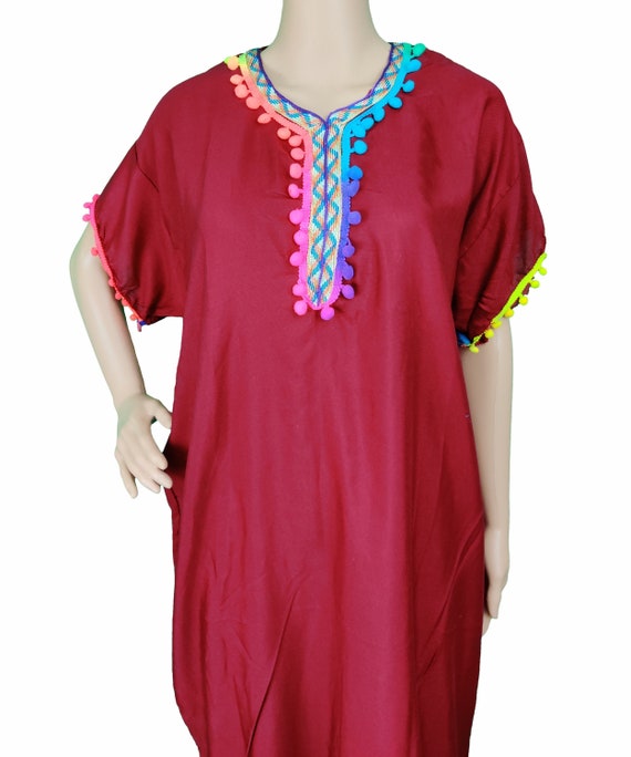 moroccan cotton kaftan