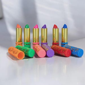 Barras de labios Moroccan Hare que cambian de color, 24 horas de duración, tonos que se adaptan al pH