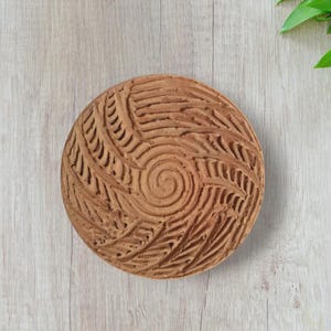Piedra pómez de terracota marroquí natural para exfoliar y eliminar callos de los pies. imagen 2