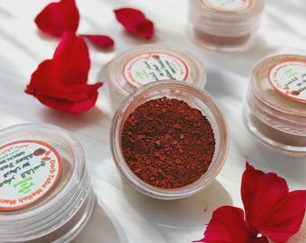 Aker el Fassi Powder 1g: Ancient Beauty, Natural Ingredients, Face Body and Hair Care, Lip Tint