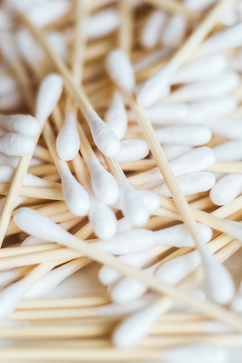 Eco Friendly Zero Waste Bamboo Cotton Swabs Sustainable Etsy