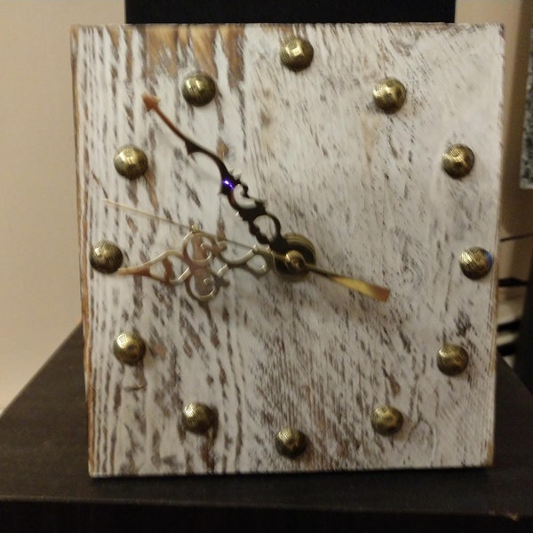 Rustic Wall Clock Etsy