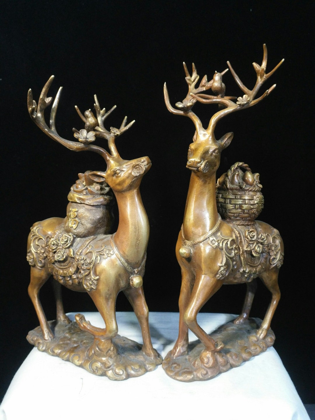 Chinese Antique Bronze Ritual Vessels - Etsy