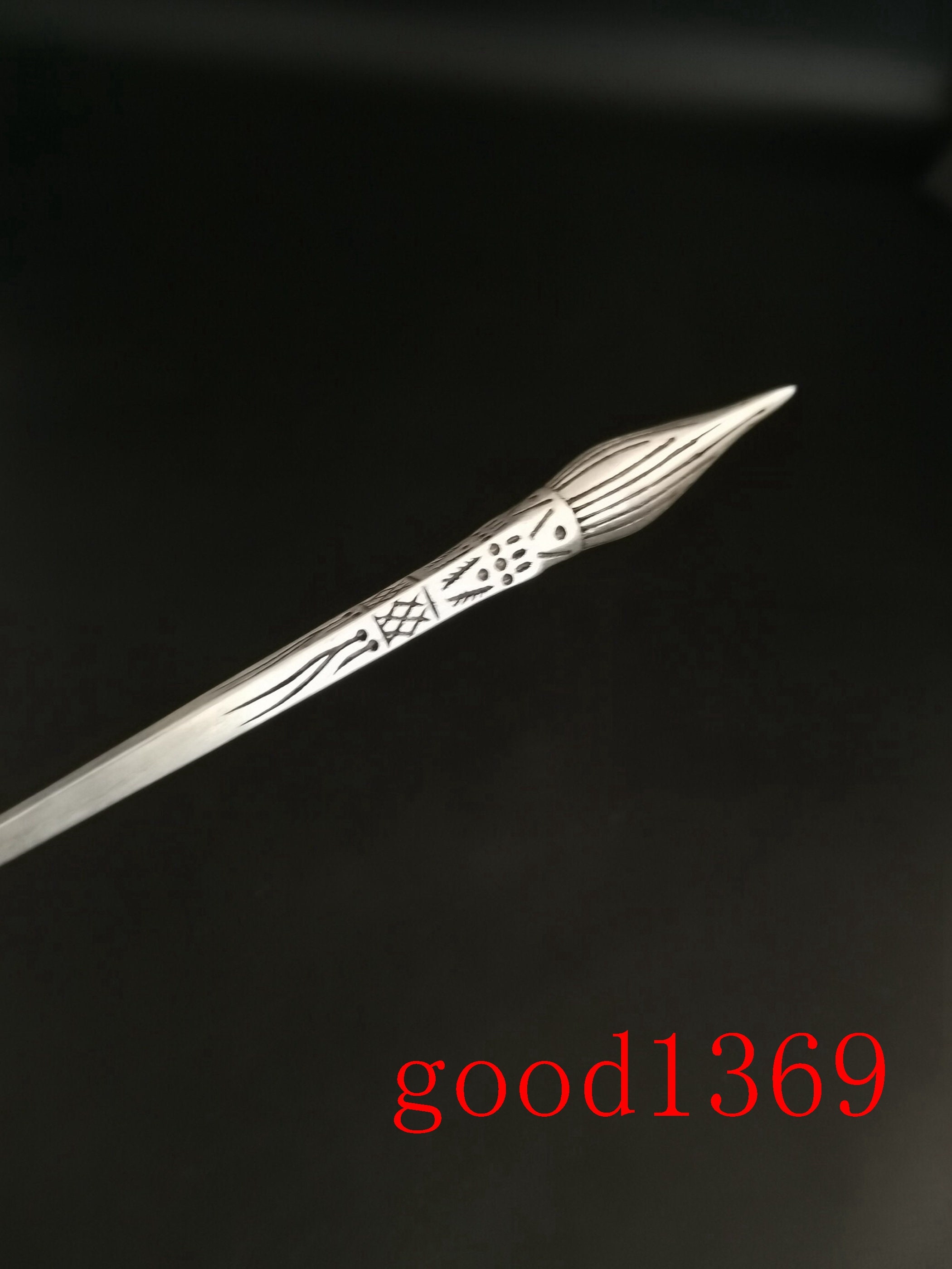 Silver zanzi hair ornaments Etsy