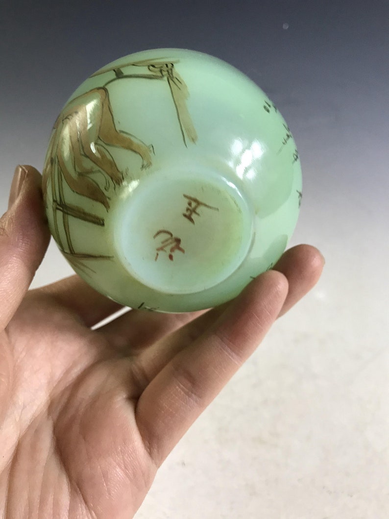 Early collection Hand-painted body art painting bowl decoration
