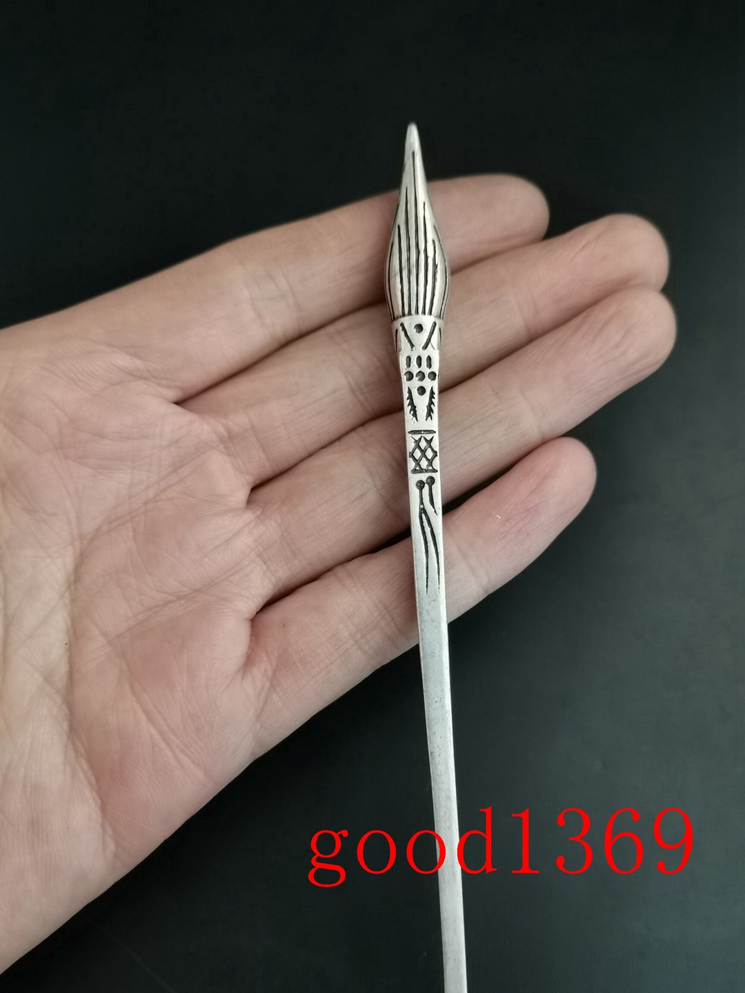 Silver Zanzi Hair Ornaments Etsy