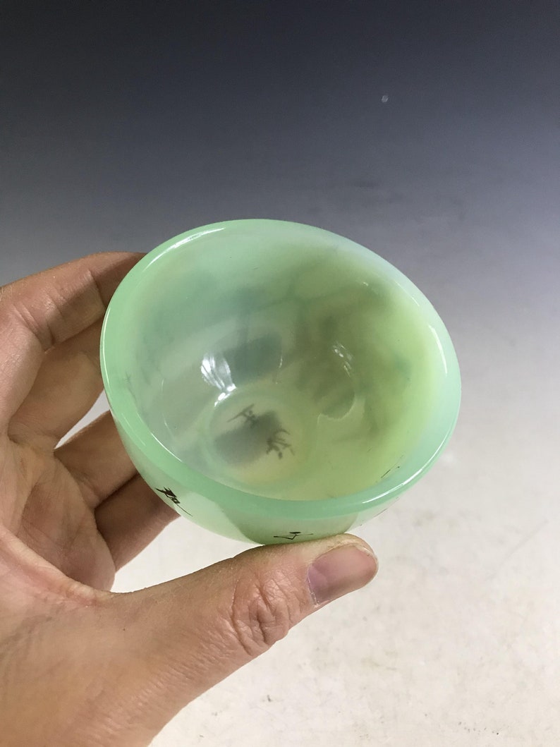 Early collection Hand-painted body art painting bowl decoration