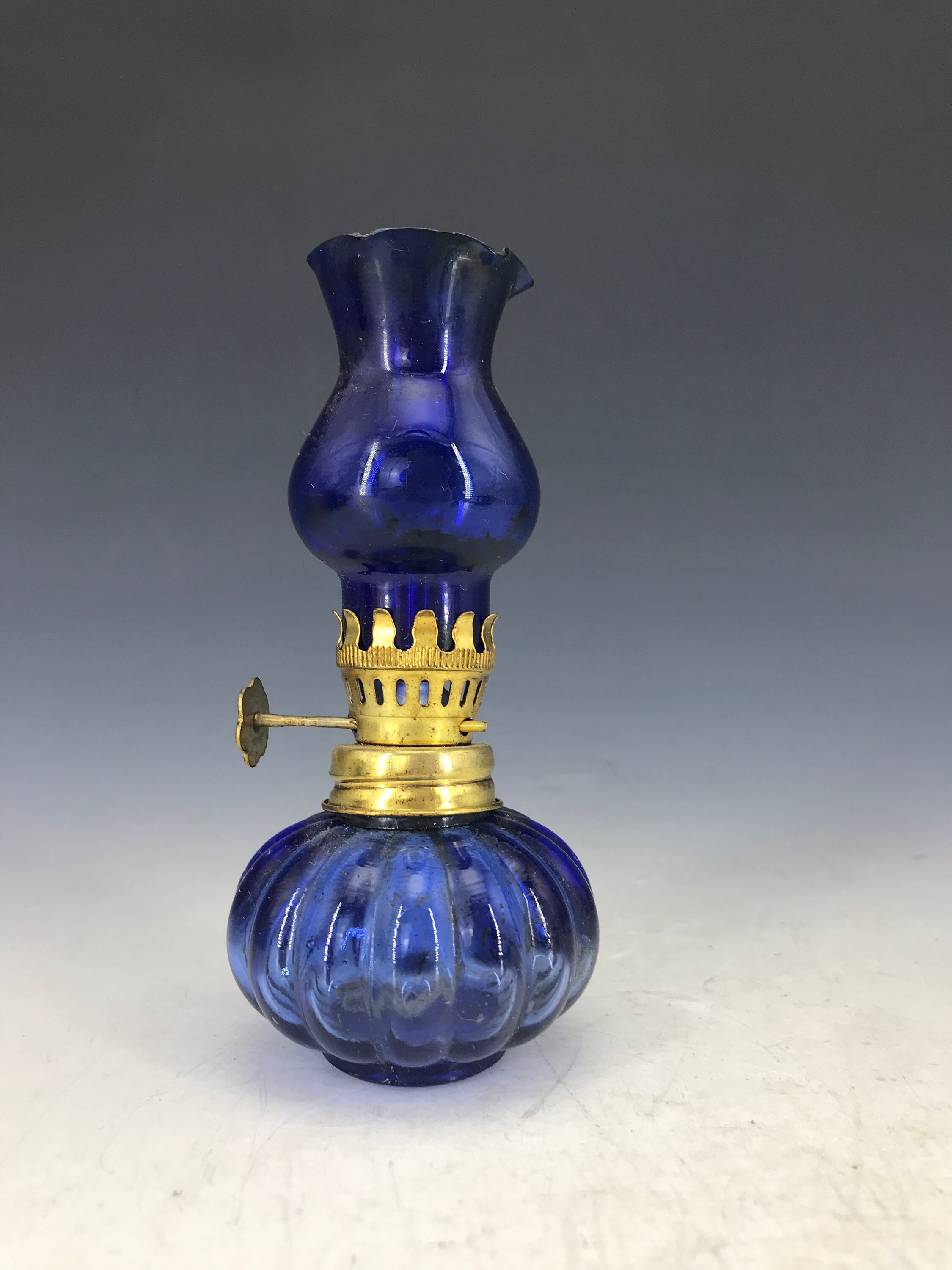 Chinese antique pure hand made glazed oil lamp Etsy