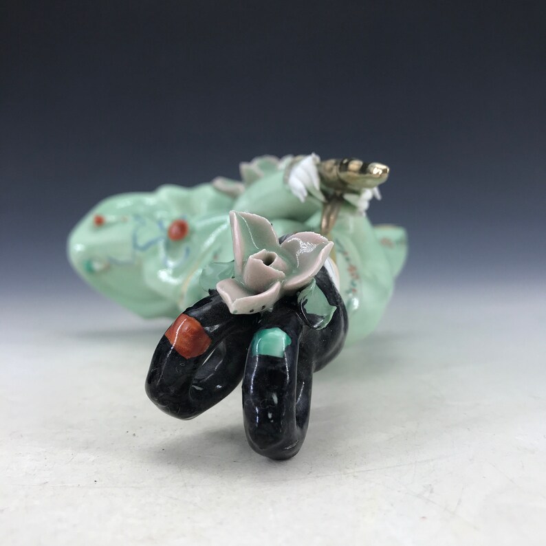 Beautiful ceramic statues made by hand from Chinese antiques